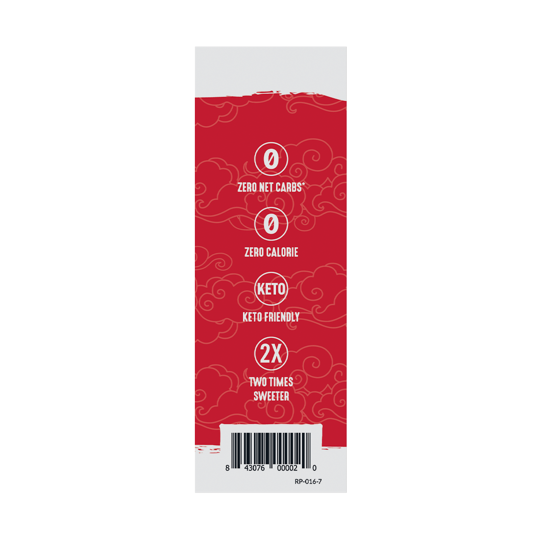 Classic Monk Fruit 2:1 Sugar Replacement - 3Gx30 Sweetener Packets (Case of 8)