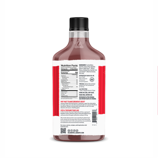 Maple Flavored Syrup - 13 FL OZ (Case of 8)