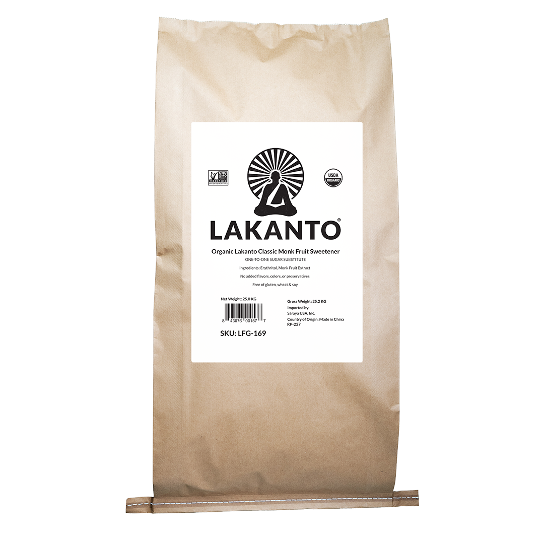 Organic Classic Monkfruit Sweetener - Bulk 25KG