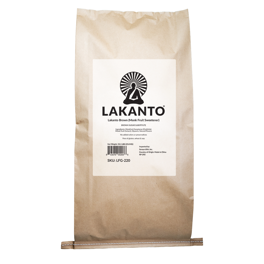 Brown Monkfruit Sweetener - Bulk 20KG – Lakanto Wholesale