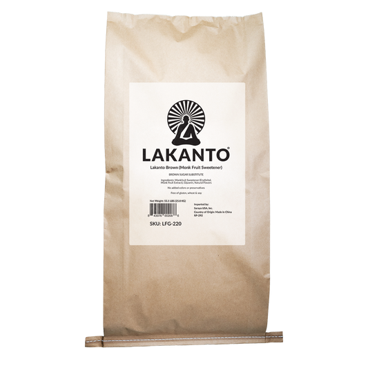 Brown Monkfruit Sweetener - Bulk 20KG