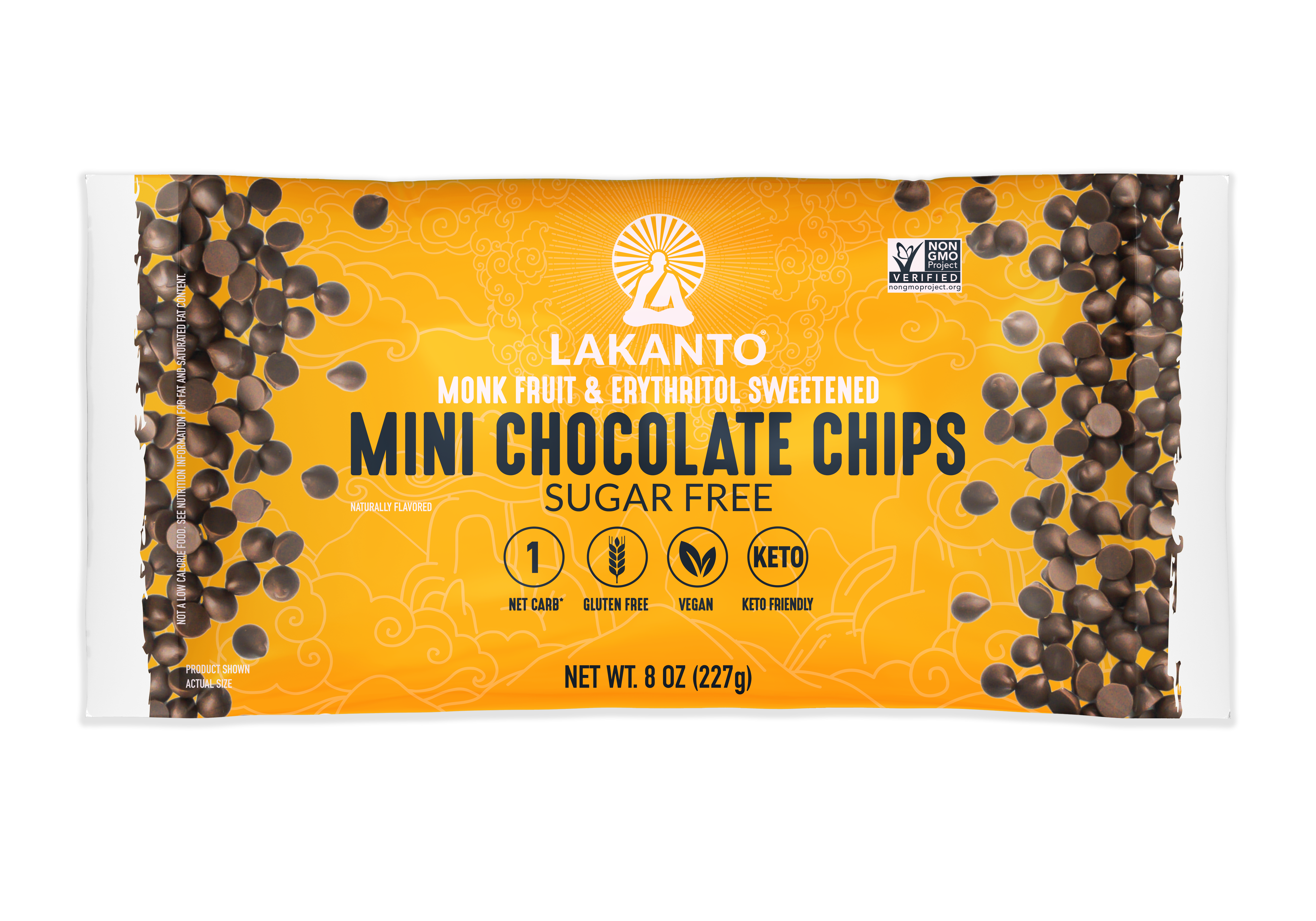 Mini Chocolate Chips Semi-Sweet - 8 oz (Case of 8) (Expires