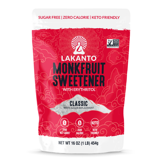 Classic Monk Fruit 1:1 Sugar Replacement - 1 LB (Case of 8)