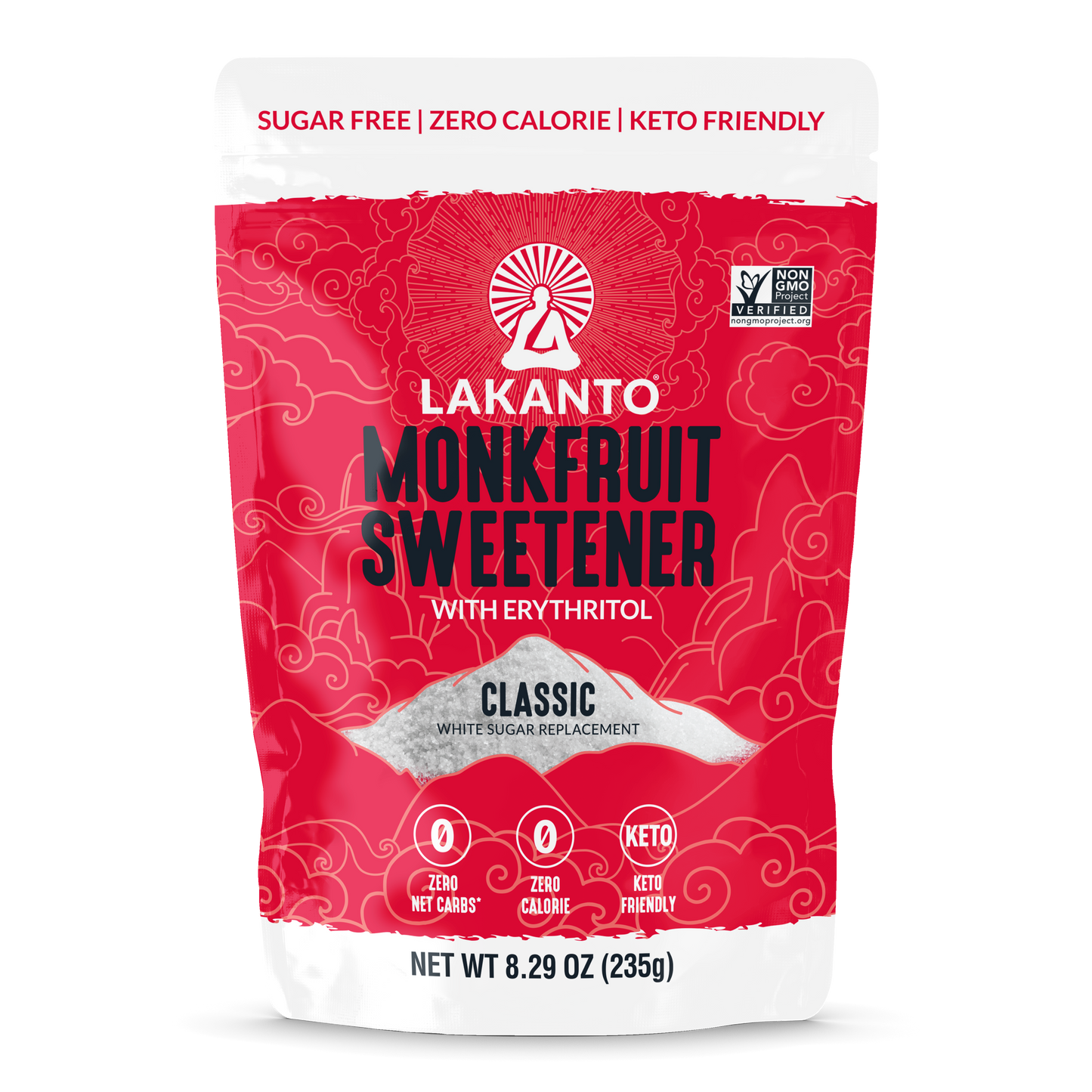 Classic Monk Fruit 1:1 Sugar Replacement - 235 G (Case of 10)