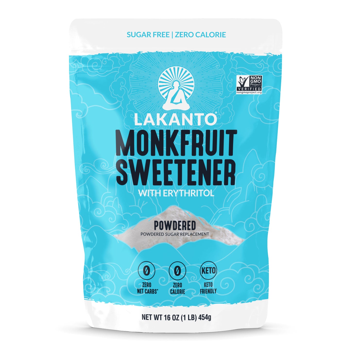 Classic Powdered 1:1 Sugar Substitute - 16 OZ (Case of 8)