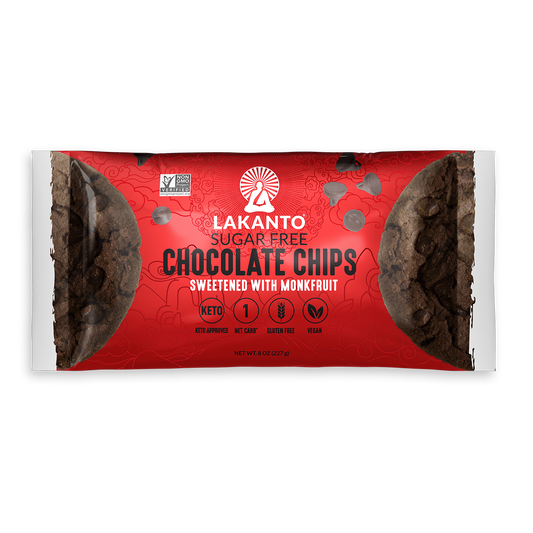 Chocolate Chips Semi-Sweet - 8 oz (Case of 8)
