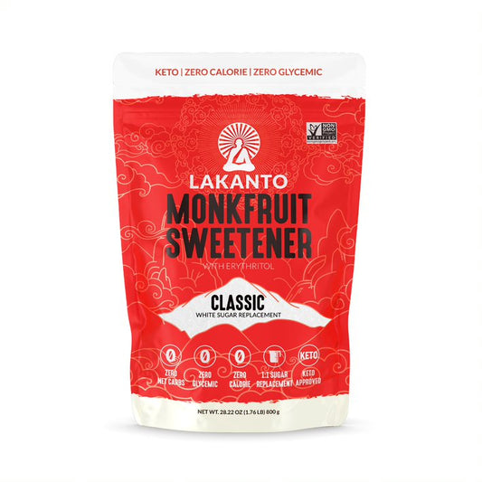 Classic Monk Fruit 1:1 Sugar Replacement - 800 G (Case of 8)