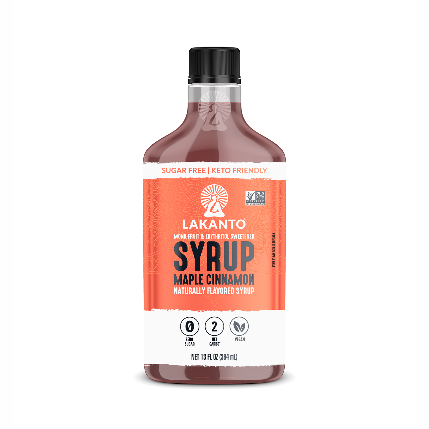 Cinnamon Maple Syrup - 13 fl oz (Case of 8)