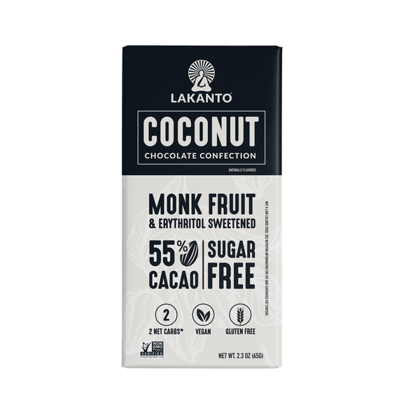 Chocolate Bars Coconut 55% 2.3 OZ CASE of 72