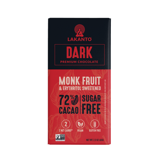 Chocolate Bars Dark 72% 2.3 OZ CASE of 72