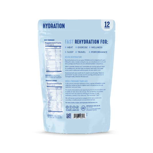 Lakanto Hydration Pack - Electrolytes (CASE of 4)