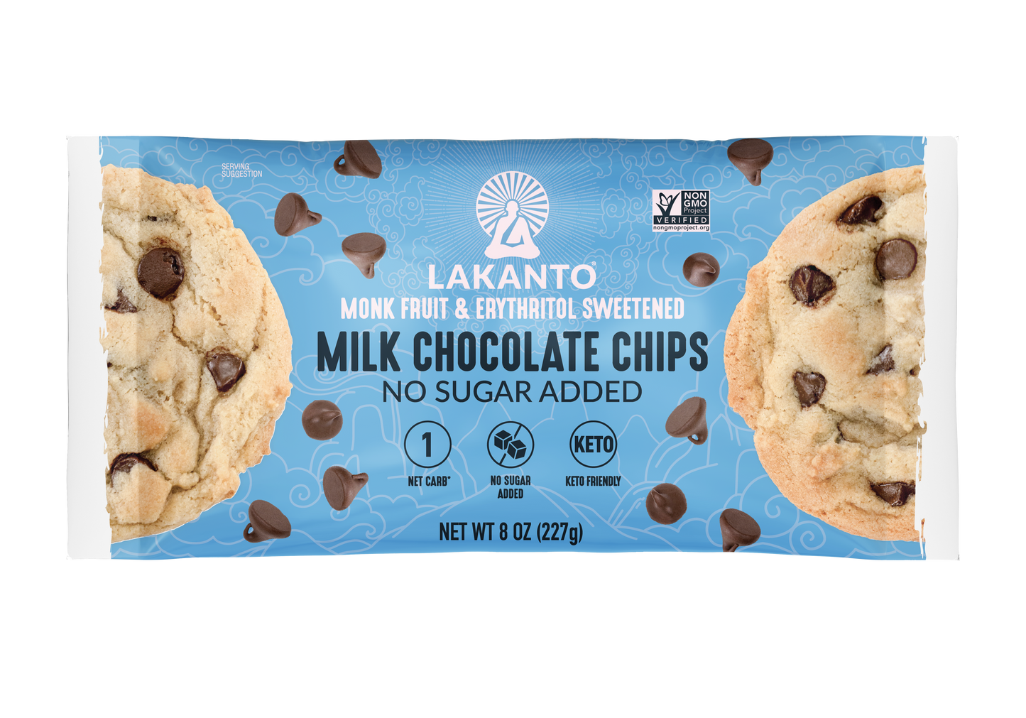 Milk Chocolate Chips 8oz CASE OF 8