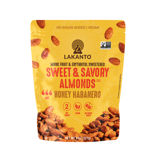 Sweet and Savory Almonds Honey Habanero (Case of 6)