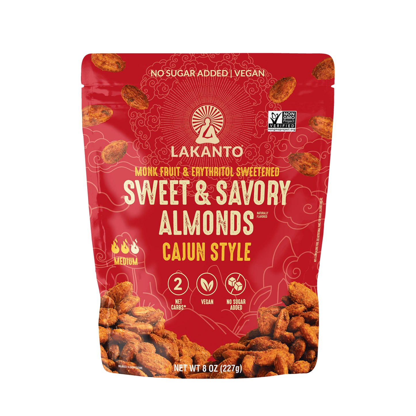 Sweet and Savory Almonds Cajun Style (Case of 6)