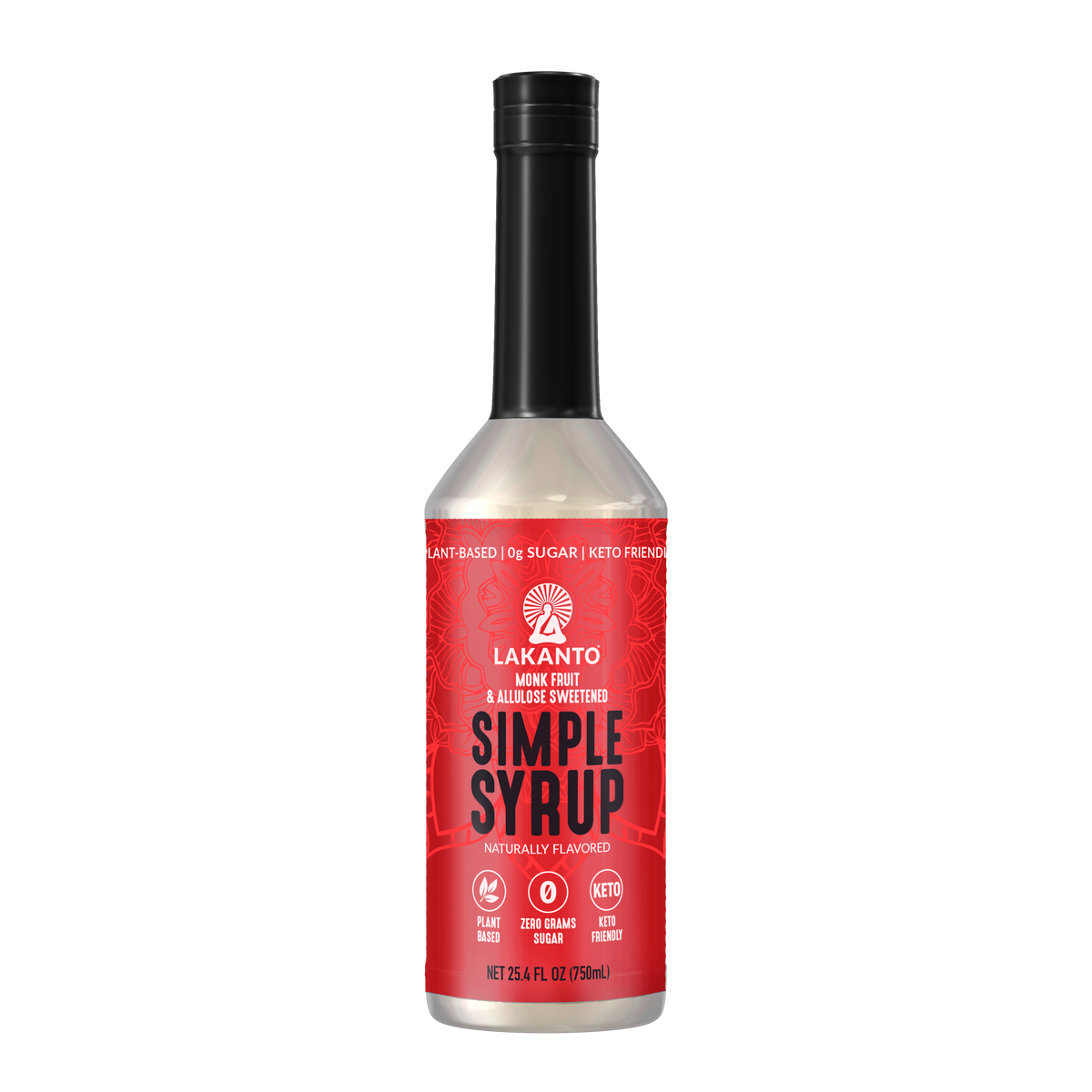 Pure Simple Syrup Simple Syrup Original 25.4 Fl Oz (Case of 6) – Lakanto Wholesale