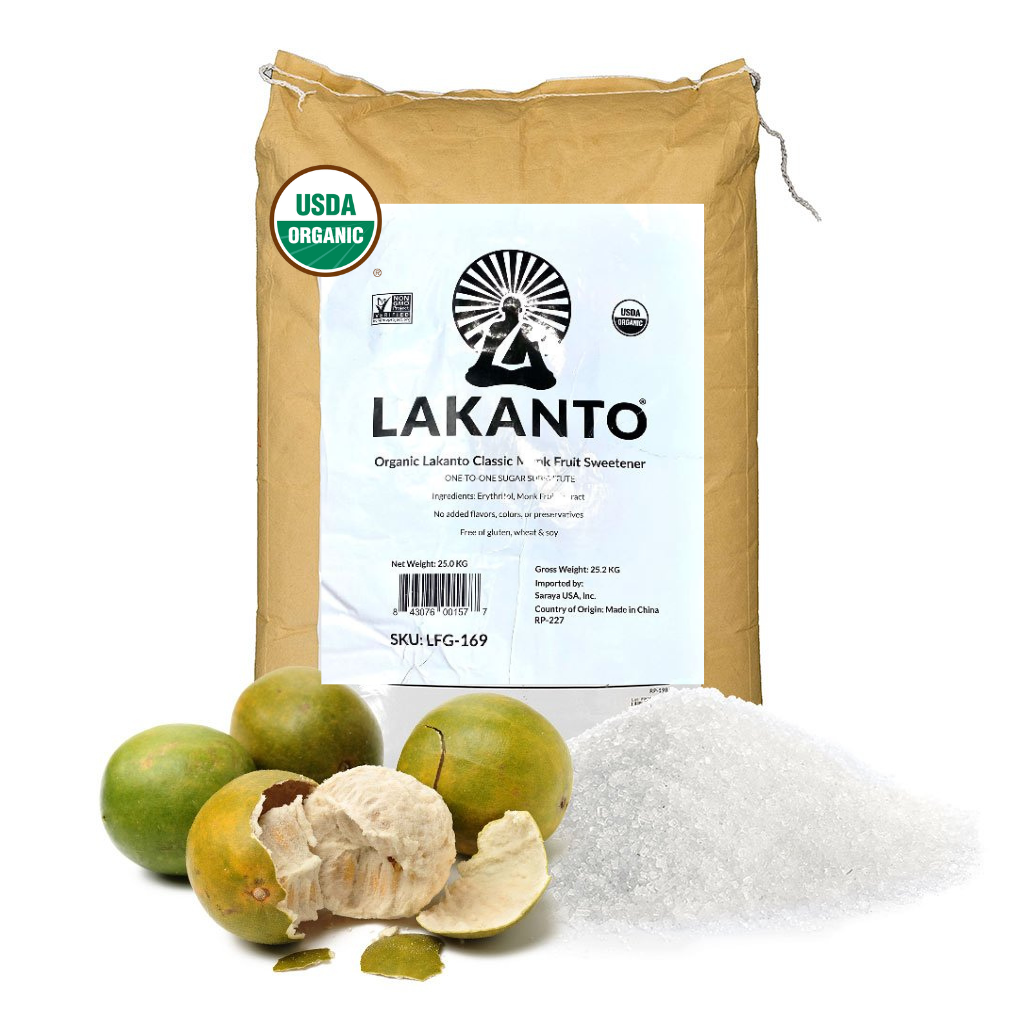 Monk Fruit Sweetener, Powdered: BULK BAG (Free Shipping) – Healthy Preppers