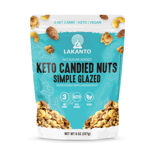 Keto Candied Nuts - Simple Glazed 8 OZ (Case of 12)