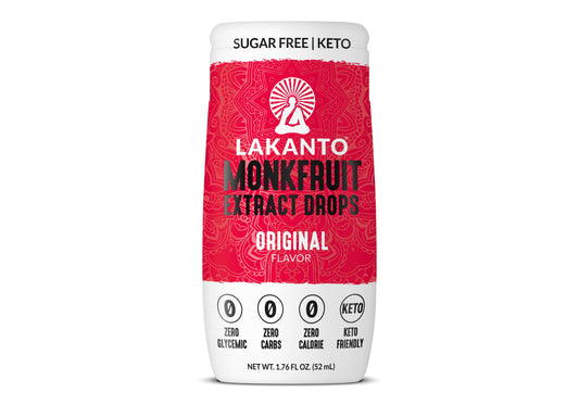 Liquid Monkfruit Drops - Original - Display of 6