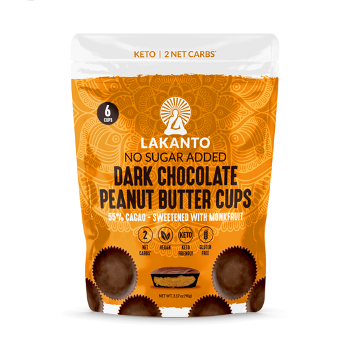 Dark Chocolate Peanut Butter Cups (Case of 8)