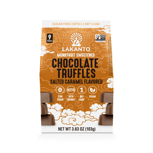 Sugar-Free Chocolate Salted Caramel Truffles (Case of 10)